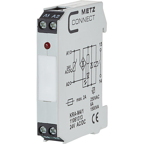 METZ CONNECT Koppelbaustein 1S KRA-M4/1 24AC/DC